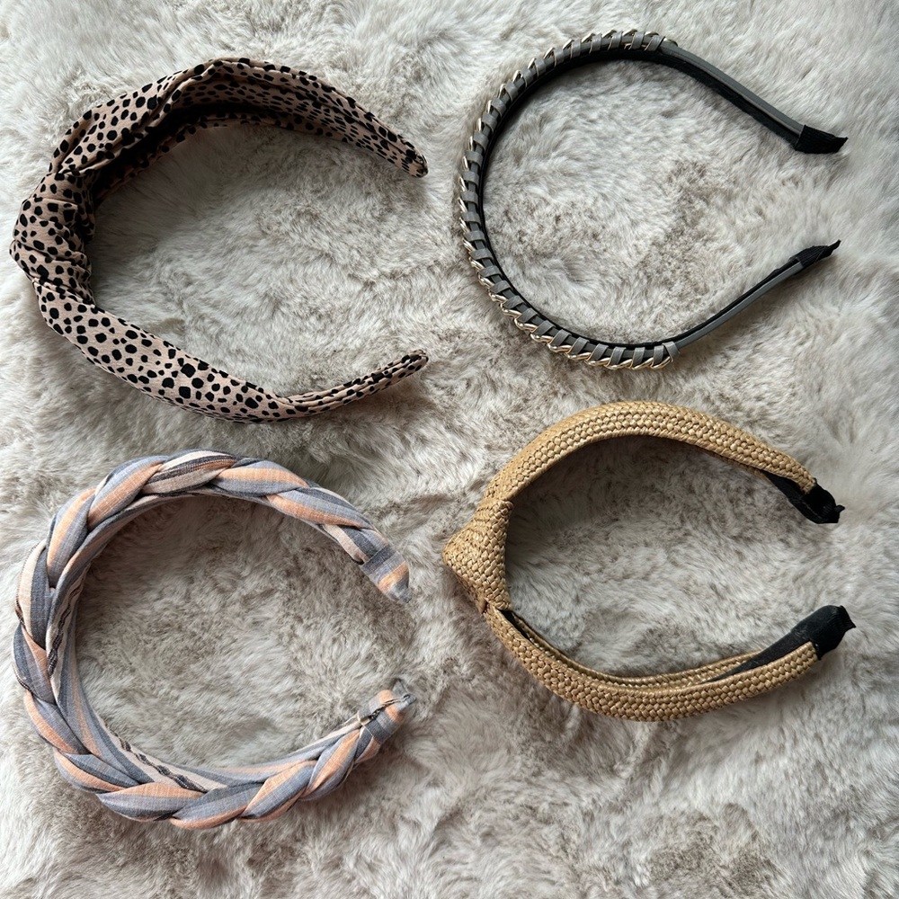 Universal Thread Women's Headband Collection - Brown, Gray, Black, Silver - Picture 2 of 2